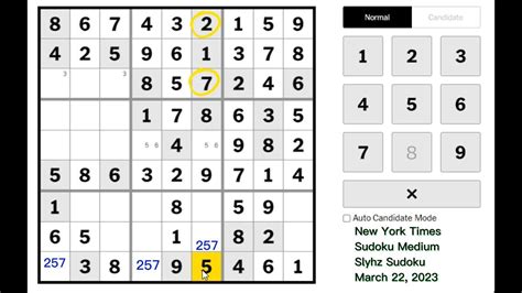 Nyt sudoku medium today. Things To Know About Nyt sudoku medium today. 